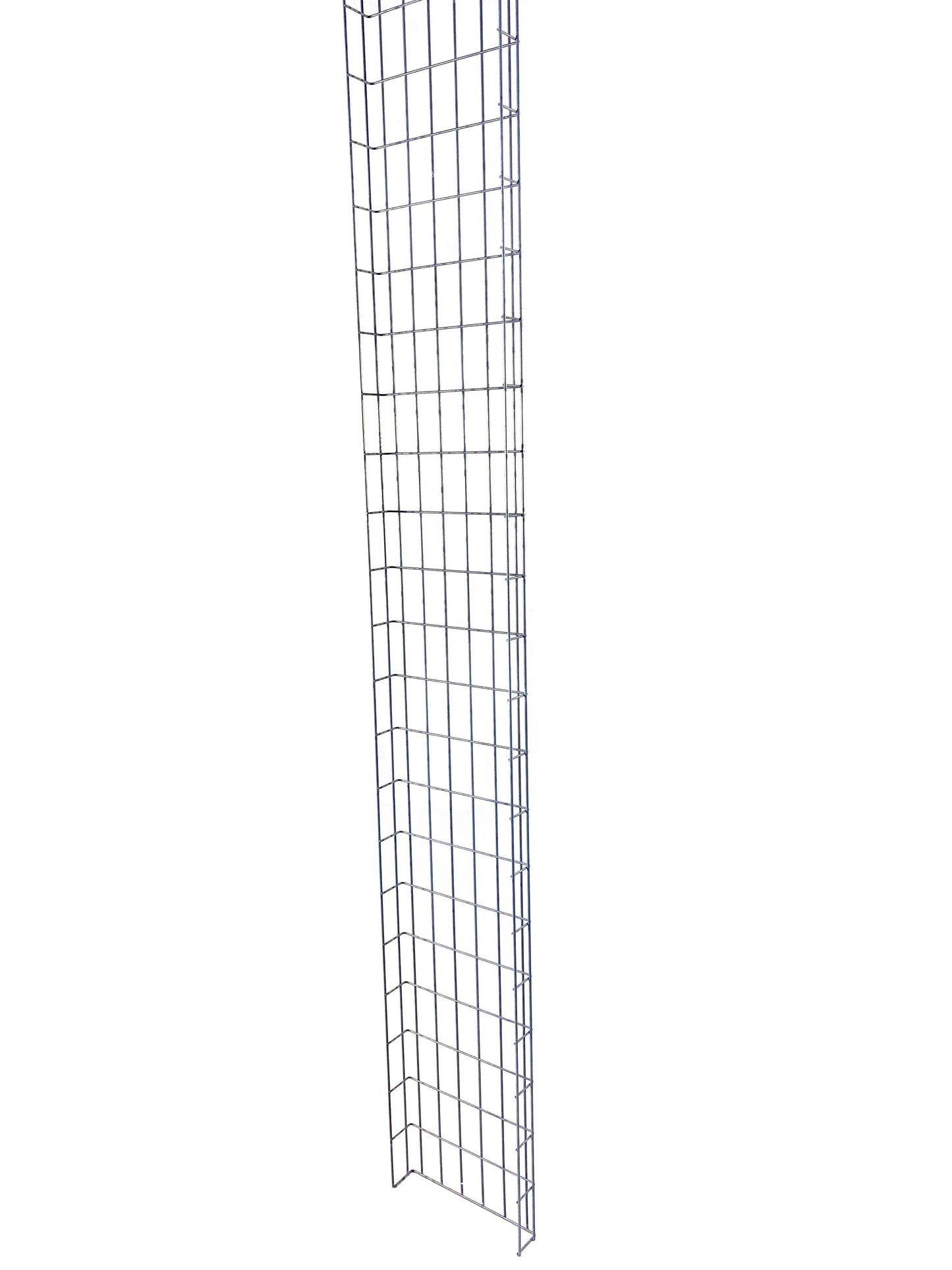Lengte kabelkanaal 29 cm, diepte 5 cm, maaswijdte 5 x 10 cm