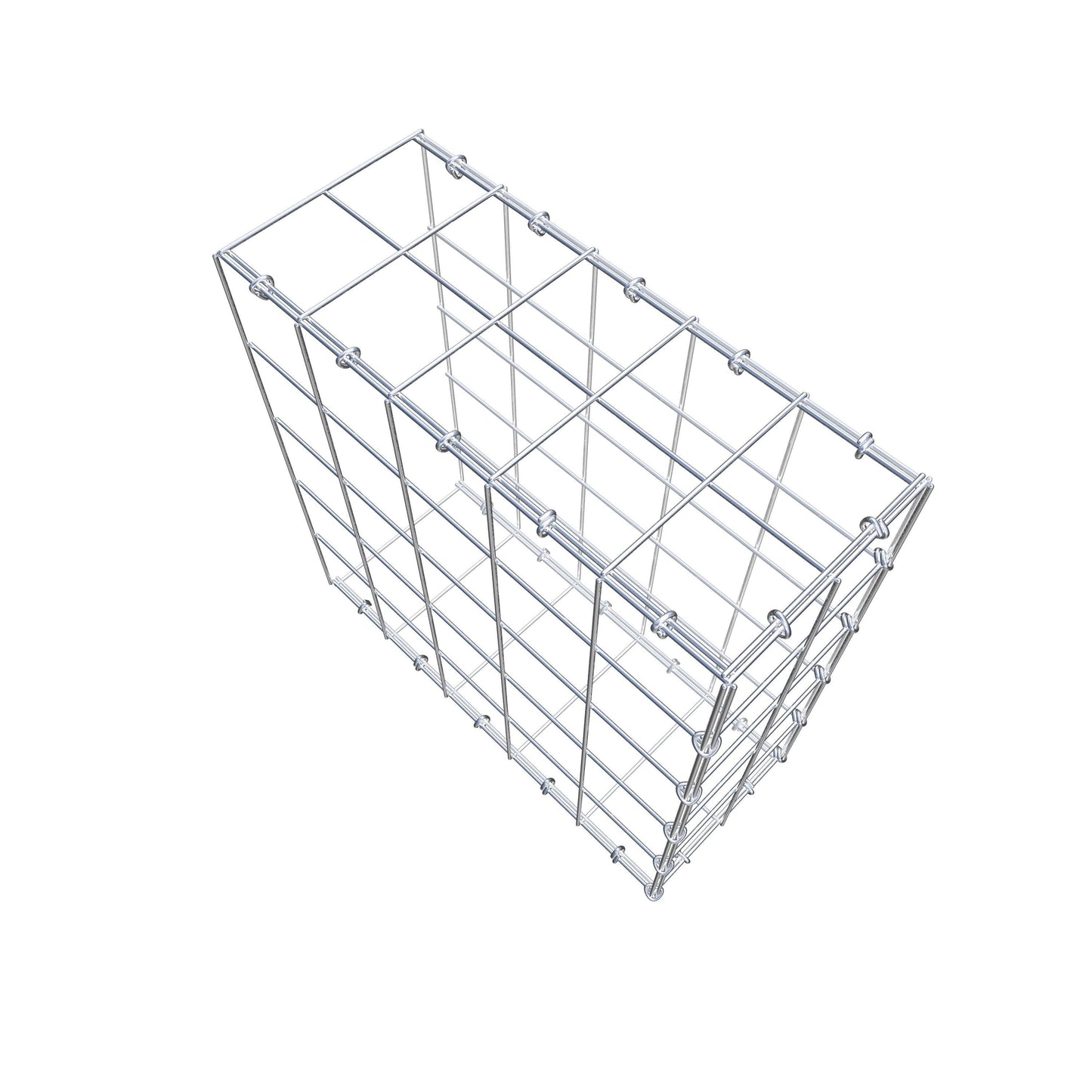 Toegevoegde pool type 2 50 cm x 50 cm x 20 cm (L x H x D), maaswijdte 10 cm x 10 cm, C-ring