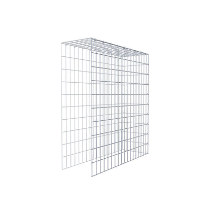 Fourche rapportée type 4 100 cm x 90 cm x 30 cm (L x H x P), mailles 5 cm x 10 cm, anneau C