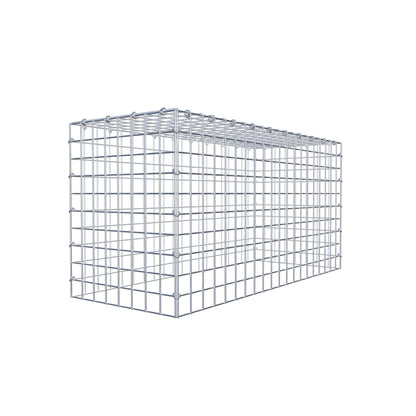 Gabbione aggiuntivo di tipo 3 100 cm x 50 cm x 40 cm (L x H x P), maglia 5 cm x 5 cm, anello a C