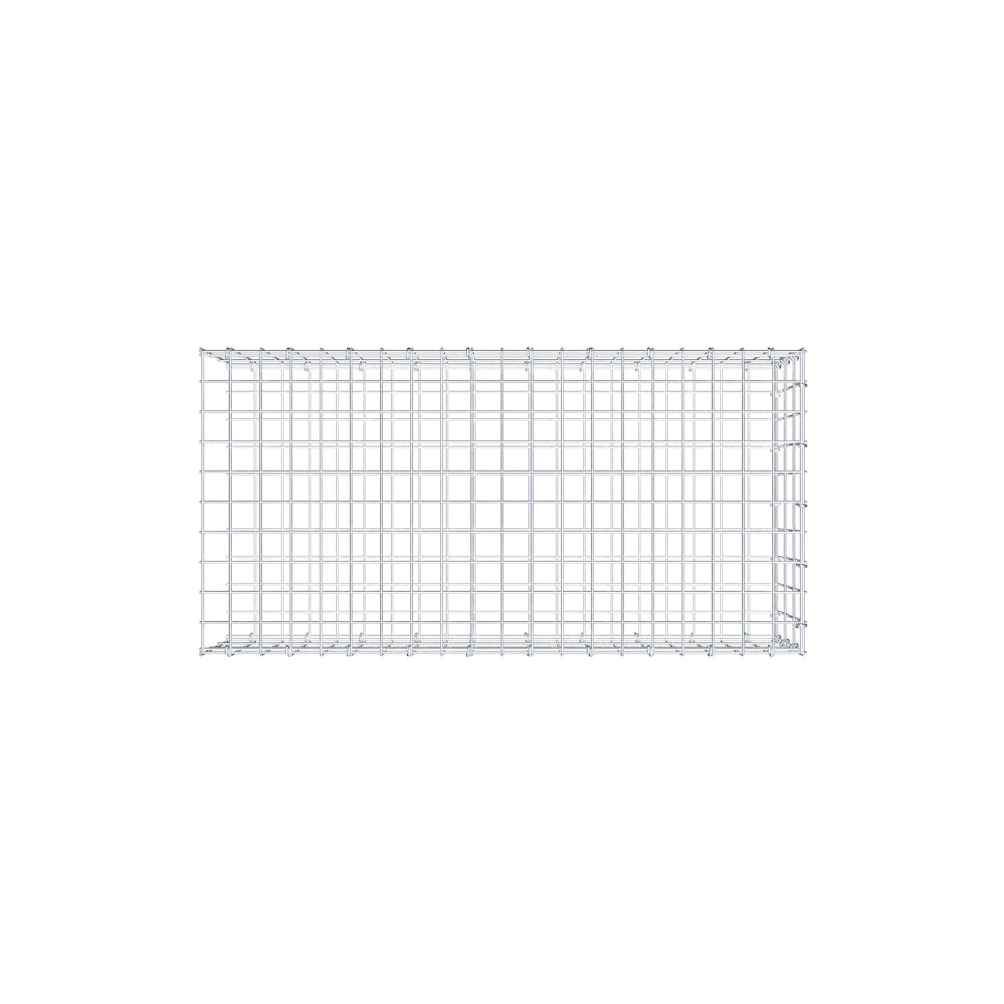 Pila adicional tipo 2 100 cm x 30 cm x 50 cm, malla 5 cm x 10 cm, anillo en C