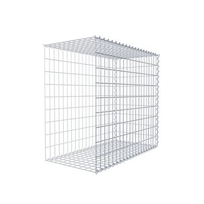Anbaugabione Typ 2 100 cm x 90 cm x 50 cm (L x H x T), Maschenweite 5 cm x 10 cm, Spirale
