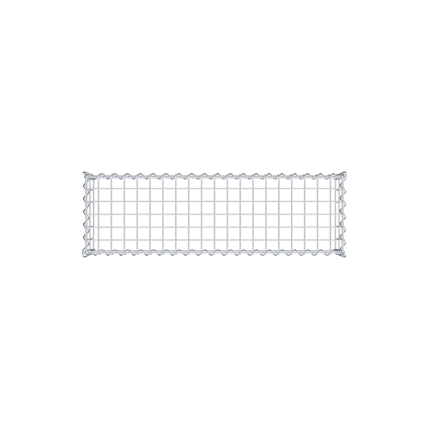 Gabbione aggiuntivo tipo 3 100 cm x 20 cm x 30 cm (L x A x P), maglia 5 cm x 10 cm, spirale