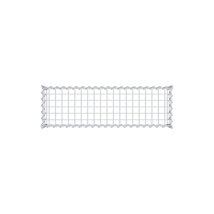 Gabbione aggiuntivo tipo 3 100 cm x 20 cm x 30 cm (L x A x P), maglia 5 cm x 10 cm, spirale