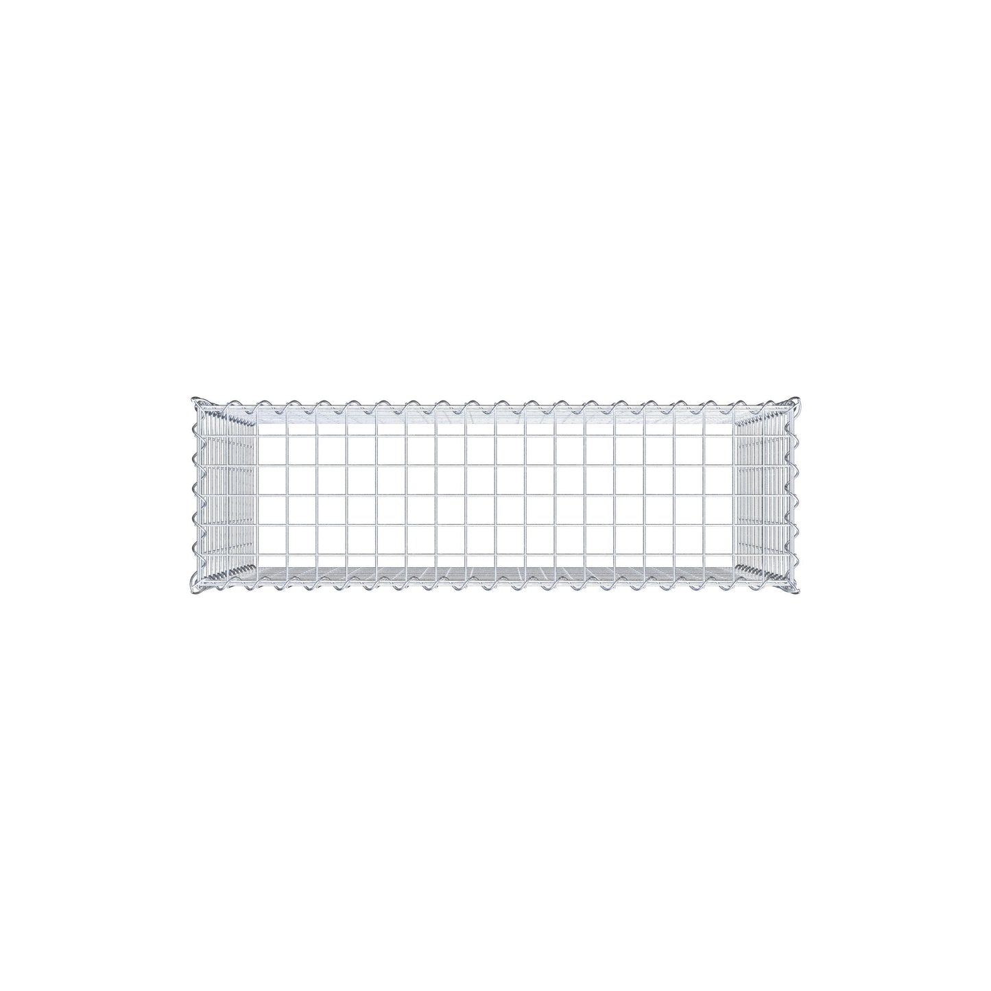 Gabbione aggiuntivo tipo 3 100 cm x 70 cm x 30 cm (L x H x P), dimensione maglia 5 cm x 5 cm, a spirale