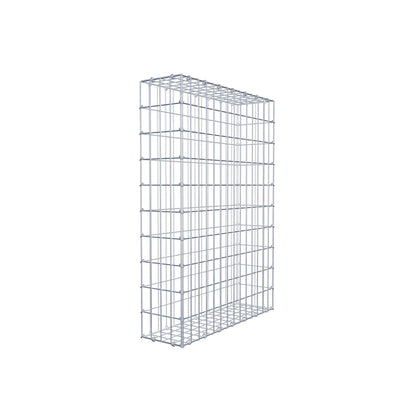 Gabion 100 cm x 70 cm x 20 cm (L x H x P), mailles 5 cm x 10 cm, anneau en C