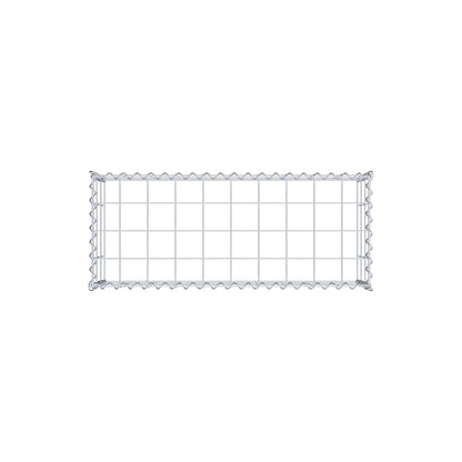 Grown-on gabion type 3 100 cm x 30 cm x 40 cm (L x H x D), mesh size 10 cm x 10 cm, spiral