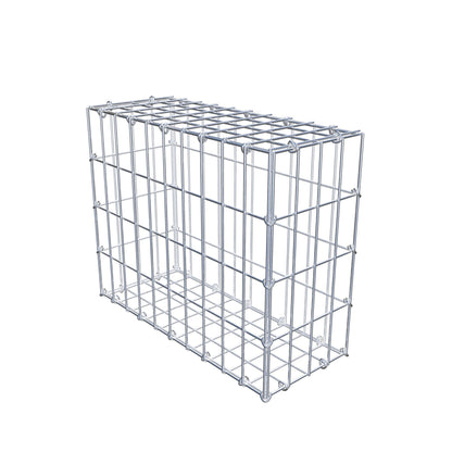 Schanskorf 50 cm x 40 cm x 20 cm (L x H x D), maaswijdte 5 cm x 10 cm, C-ring