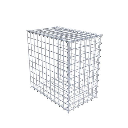 Gabbione aggiuntivo tipo 2 50 cm x 50 cm x 30 cm (L x A x P), dimensione maglia 5 cm x 5 cm, a spirale