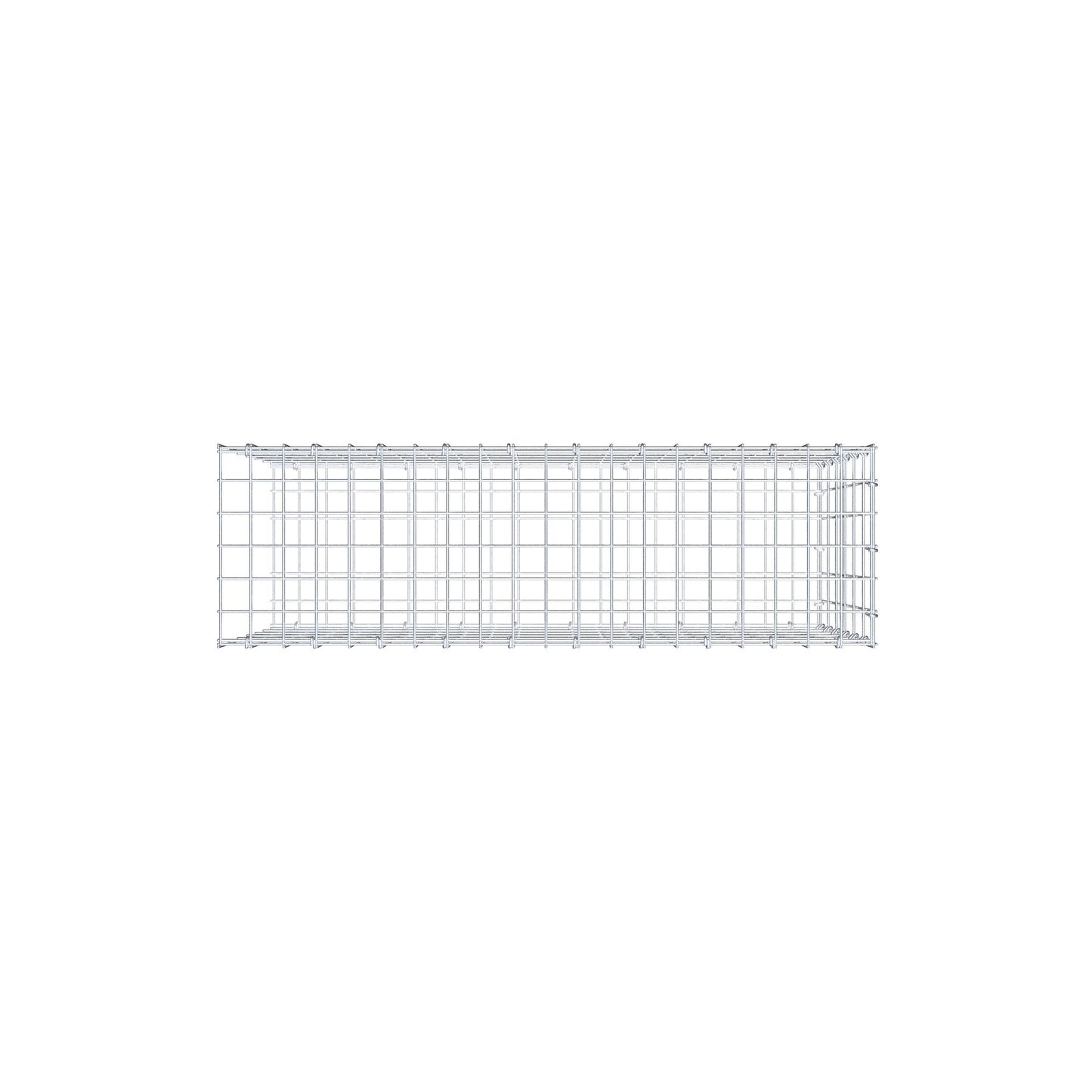 Pile aggiuntivo tipo 2 100 cm x 60 cm x 30 cm, maglia 5 cm x 10 cm, anello a C