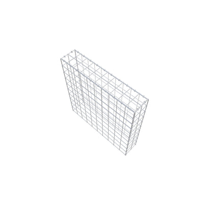 Gavión complementario de tipo 3 100 cm x 100 cm x 20 cm (L x A x P), malla 10 cm x 10 cm, anillo en C