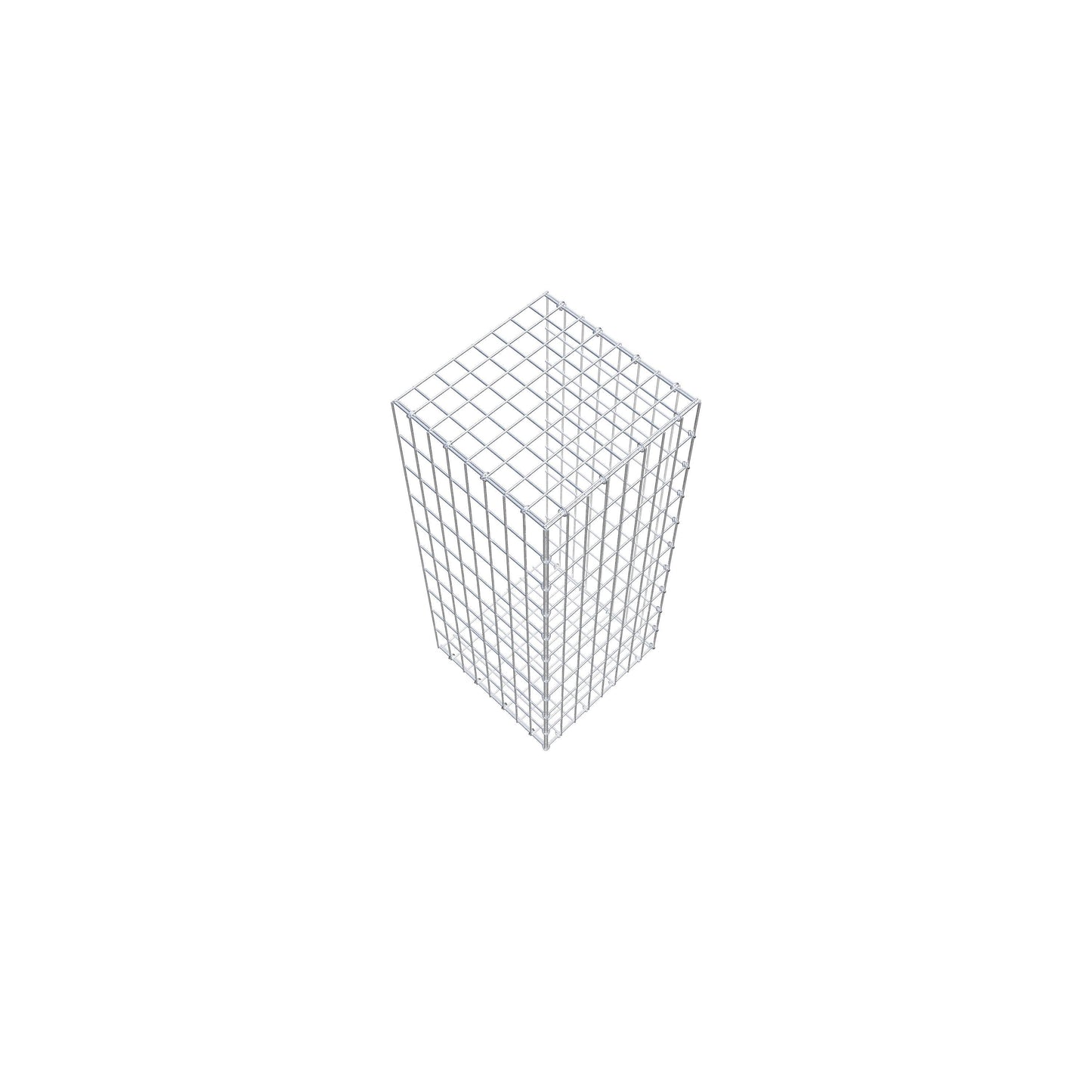 Pila adicional tipo 2 100 cm x 40 cm x 40 cm, malla 5 cm x 10 cm, anillo en C