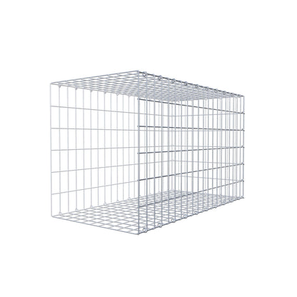 Anbaugabione Typ 2 100 cm x 60 cm x 50 cm, Maschenweite 5 cm x 10 cm, C-Ring