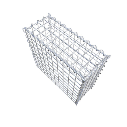 Gavión adicional tipo 3 50 cm x 50 cm x 20 cm (L x A x P), malla 5 cm x 5 cm, en espiral