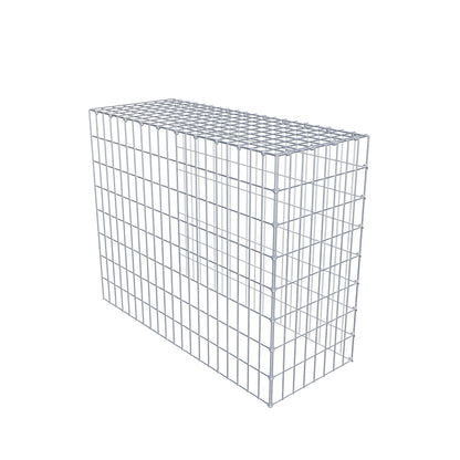 Gavión complementario de tipo 4 100 cm x 80 cm x 40 cm (L x A x P), malla 5 cm x 10 cm, anillo en C
