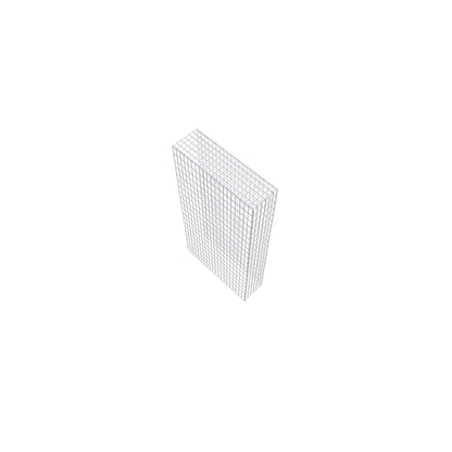 Extra gabion typ 4 200 cm x 100 cm x 30 cm (L x H x D), maskstorlek 5 cm x 10 cm, C-ring