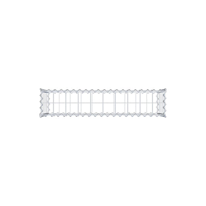Gabion 100 cm x 40 cm x 20 cm (L x H x P), mailles 10 cm x 10 cm, spirale