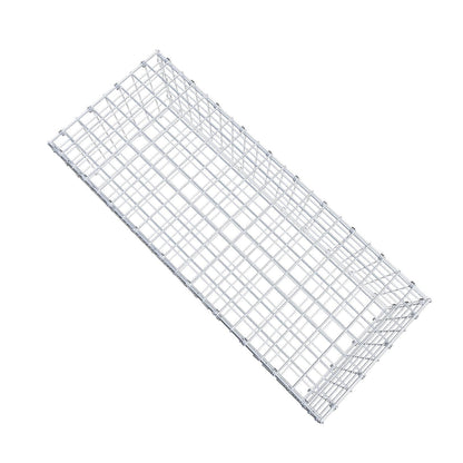 Schanskorf 100 cm x 30 cm x 40 cm (L x H x D), maaswijdte 5 x 5 cm, spiraalring