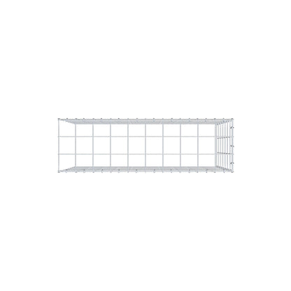 Pilote adicional tipo 4 100 cm x 70 cm x 30 cm (L x A x P), malla 10 cm x 10 cm, anillo en C