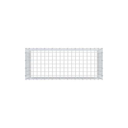 Gabbione aggiuntivo di tipo 3 100 cm x 50 cm x 40 cm (L x H x P), maglia 5 cm x 5 cm, anello a C