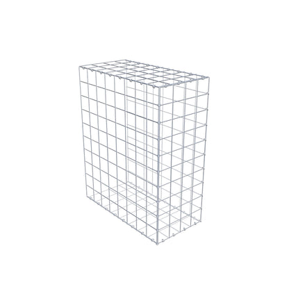 Anbaugabione Typ 2 100 cm x 80 cm x 40 cm (L x H x T), Maschenweite 10 cm x 10 cm, C-Ring