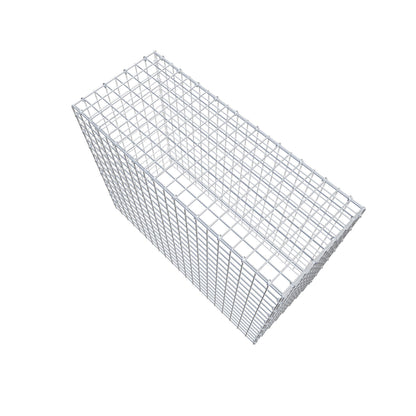 Type 3 oplegkorf 100 cm x 80 cm x 40 cm (L x H x D), maaswijdte 5 cm x 5 cm, C-ring