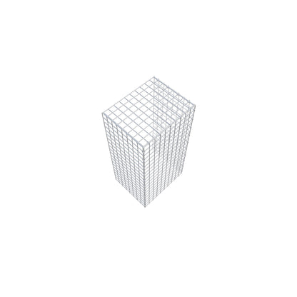 Tilläggspåle typ 4 100 cm x 40 cm x 50 cm (L x H x D), maskstorlek 5 cm x 5 cm, C-ring
