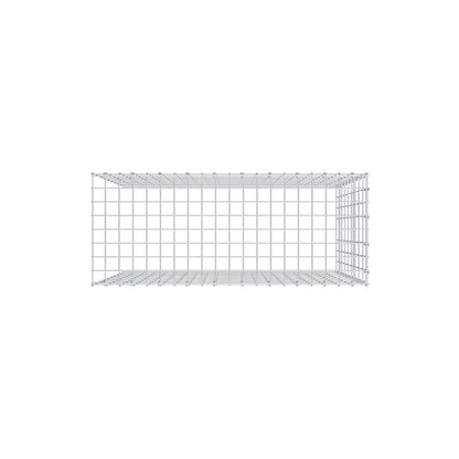 Anbaugabione Typ 4 100 cm x 90 cm x 40 cm (L x H x T), Maschenweite 5 cm x 10 cm, C-Ring