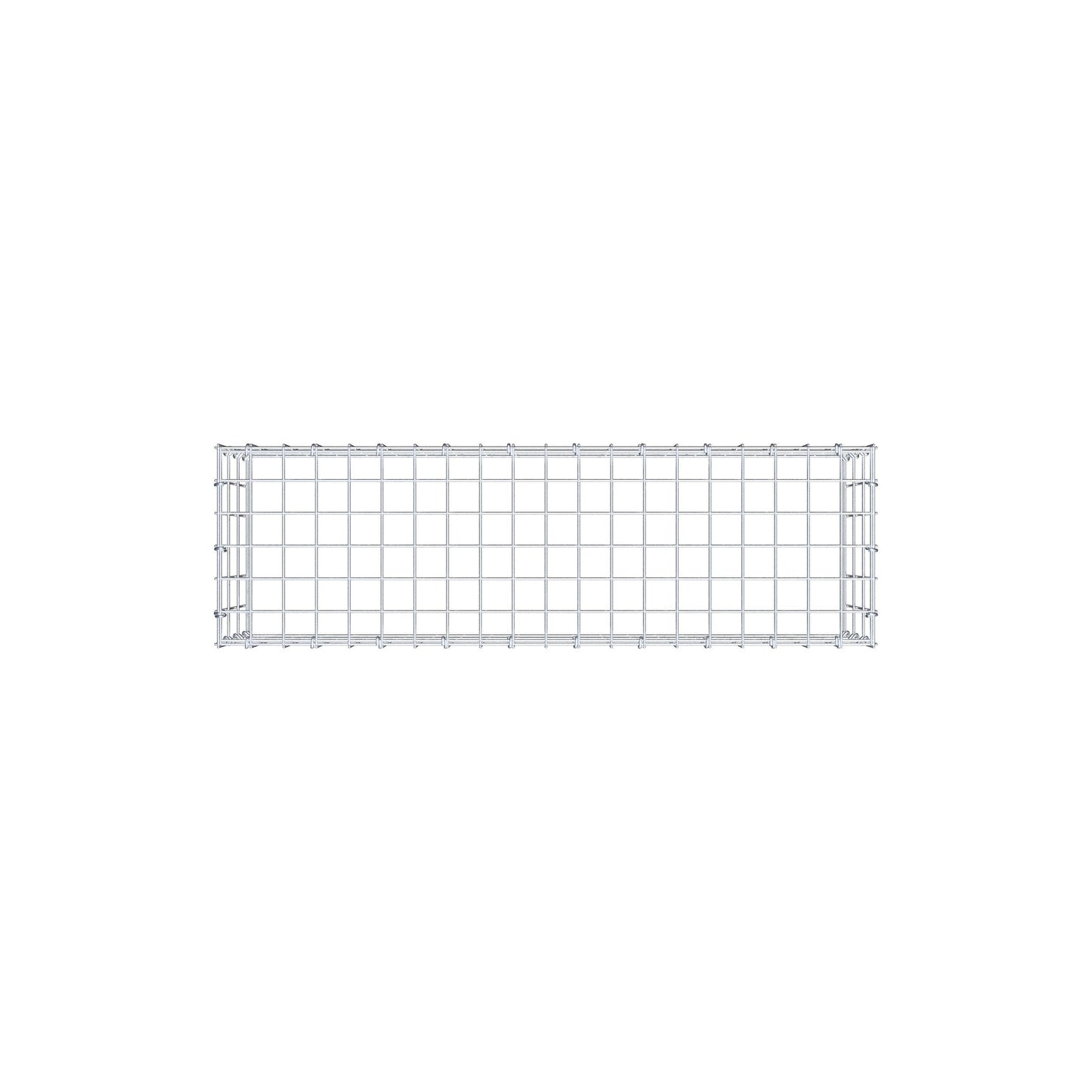 Fourche rapportée type 3 100 cm x 30 cm x 30 cm (L x H x P), mailles 5 cm x 10 cm, anneau C
