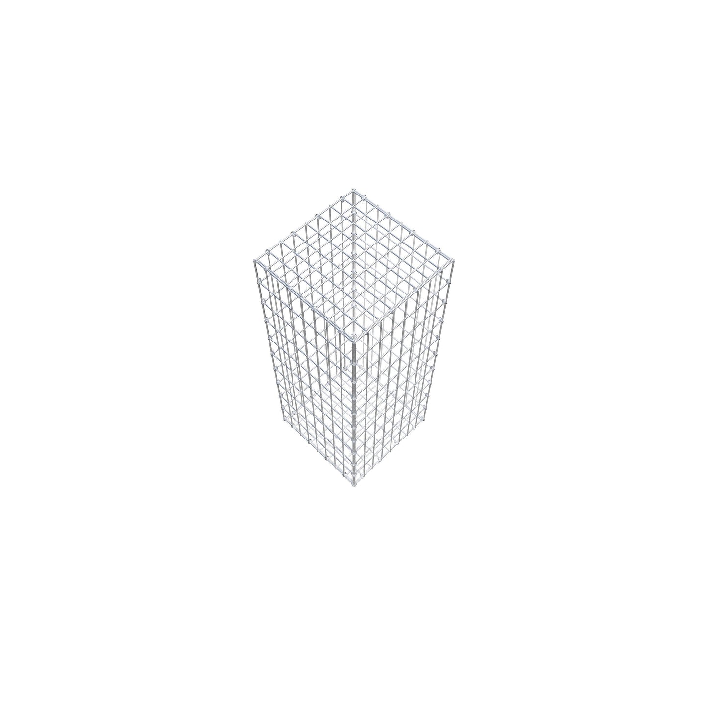 Gabione 100 cm x 40 cm x 40 cm (L x H x T), Maschenweite 5 cm x 10 cm, C-Ring