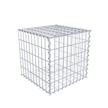 Udvokset gabion type 2 50 cm x 50 cm x 50 cm (L x H x D), maskestørrelse 5 cm x 10 cm, spiral