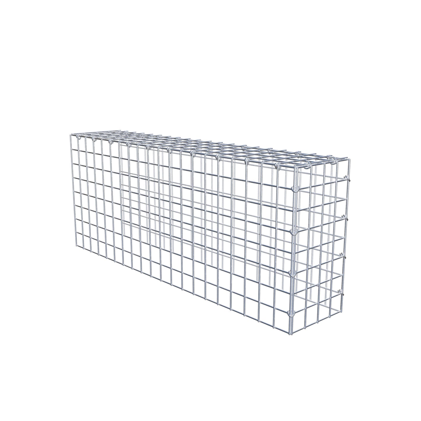 Fourche rapportée type 4 100 cm x 40 cm x 20 cm (L x H x P), mailles 5 cm x 5 cm, anneau C