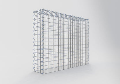 Gavión adulto tipo 3 100 cm x 80 cm x 30 cm (largo x alto x profundidad), tamaño de malla 5 cm x 5 cm, espiral
