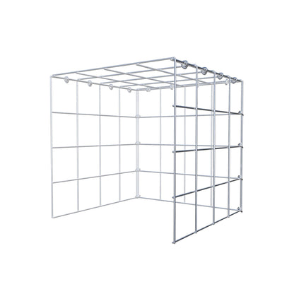 Extra gabion typ 4 40 cm x 40 cm x 40 cm (L x H x D), maskstorlek 10 cm x 10 cm, C-ring