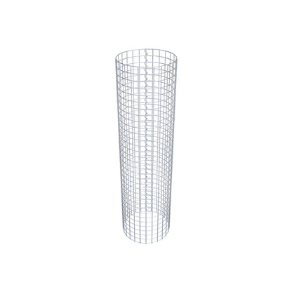 Gabionensäule rund 42 cm Durchmesser, 160 cm Höhe, Maschenweite 5 cm x 5 cm