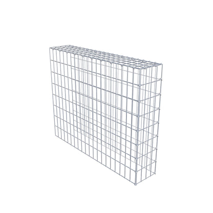Type 4 oplegkorf 100 cm x 80 cm x 20 cm (L x H x D), maaswijdte 5 cm x 10 cm, C-ring