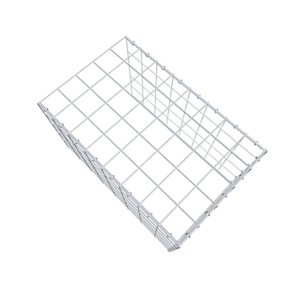 Fourche rapportée type 4 80 cm x 50 cm x 50 cm (L x H x P), mailles 10 cm x 10 cm, anneau C