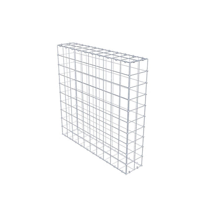 Schanskorf 100 cm x 100 cm x 20 cm (L x H x D), maaswijdte 10 x 10 cm, spiraalring