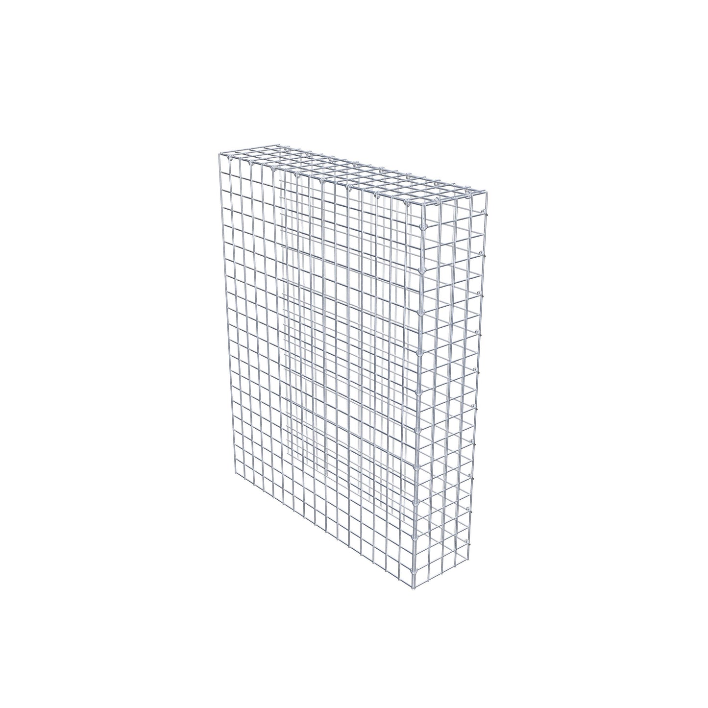 Add-on schanskorf type 4 100 cm x 80 cm x 20 cm (L x H x D), maaswijdte 5 cm x 5 cm, C-ring