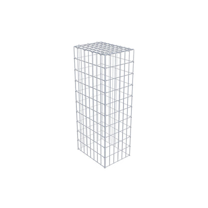 Anbaugabione Typ 3 100 cm x 40 cm x 30 cm (L x H x T), Maschenweite 5 cm x 10 cm, C-Ring