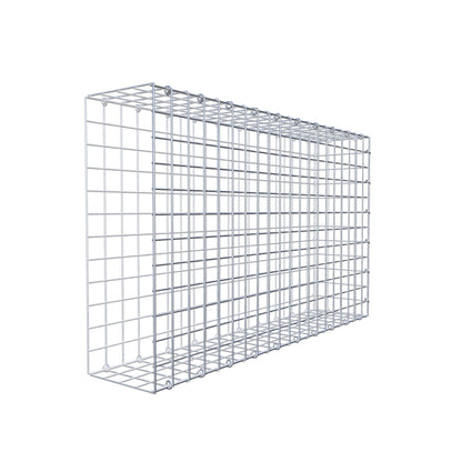 Gavión adicional tipo 2 100 cm x 60 cm x 20 cm (L x A x P), malla 5 cm x 5 cm, anillo en C