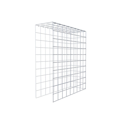 Gavión adicional tipo 4 100 cm x 90 cm x 30 cm (L x A x P), malla 10 cm x 10 cm, anillo en C