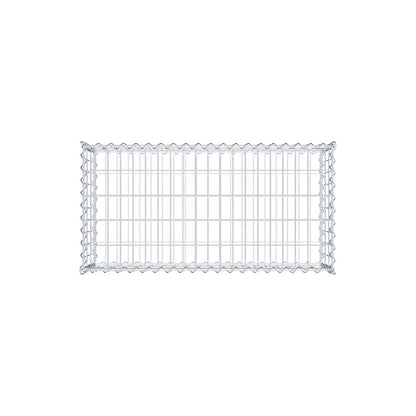 Gabione 100 cm x 30 cm x 50 cm (L x H x T), Maschenweite 5 cm x 10 cm, Spirale