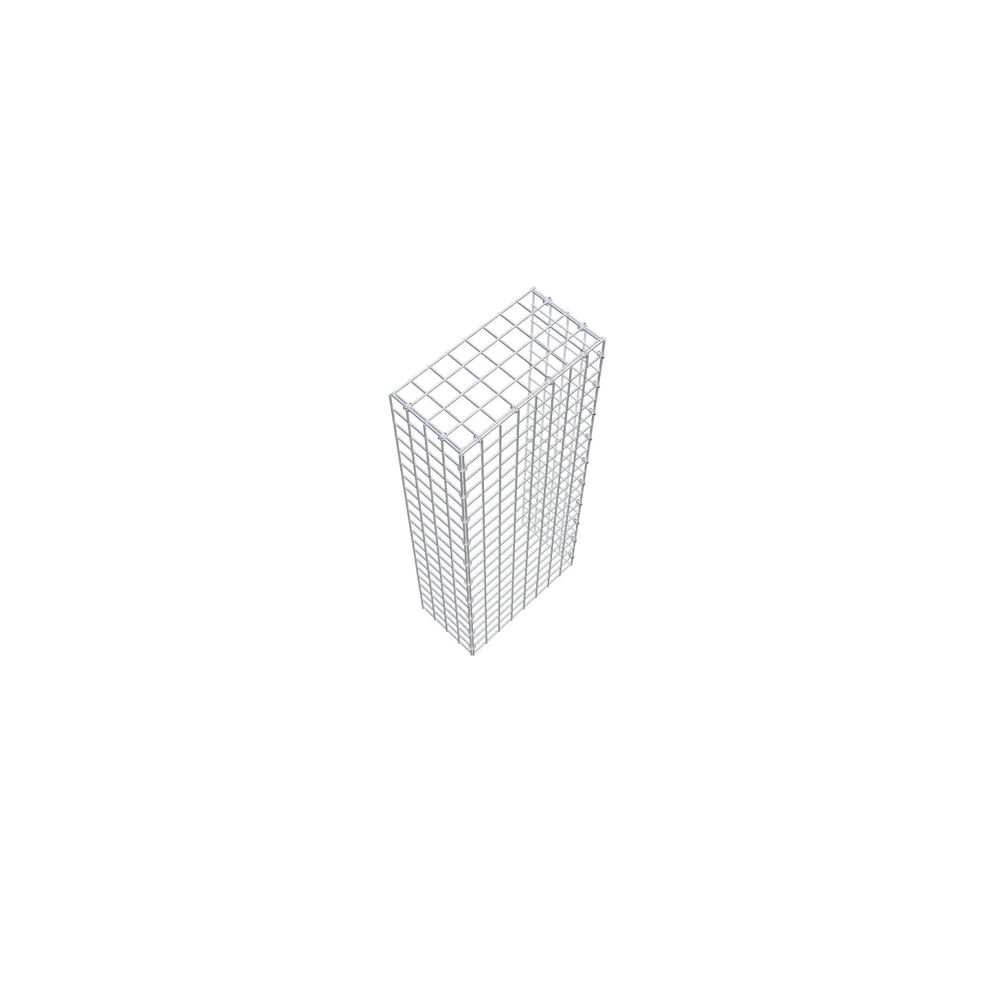 Fourche rapportée type 4 100 cm x 20 cm x 40 cm (L x H x P), mailles 5 cm x 5 cm, anneau C