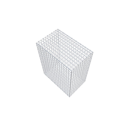Schanskorf 100 cm x 80 cm x 50 cm (L x H x D), maaswijdte 5 cm x 5 cm, C-ring