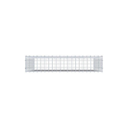 Gabion 100 cm x 90 cm x 20 cm (L x H x D), maskestørrelse 5 cm x 5 cm, C-ring