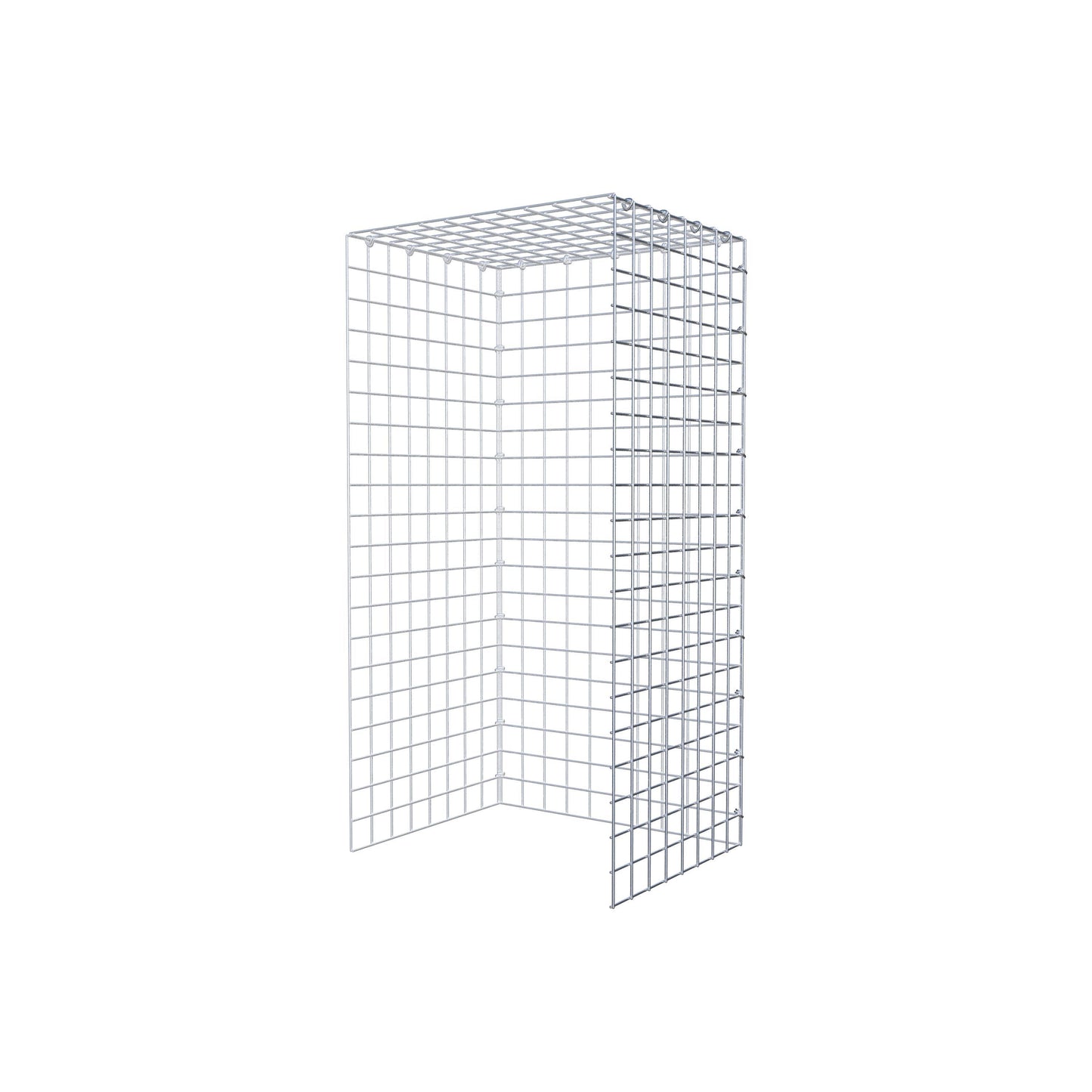 Tilläggspåle typ 4 100 cm x 40 cm x 50 cm (L x H x D), maskstorlek 5 cm x 5 cm, C-ring