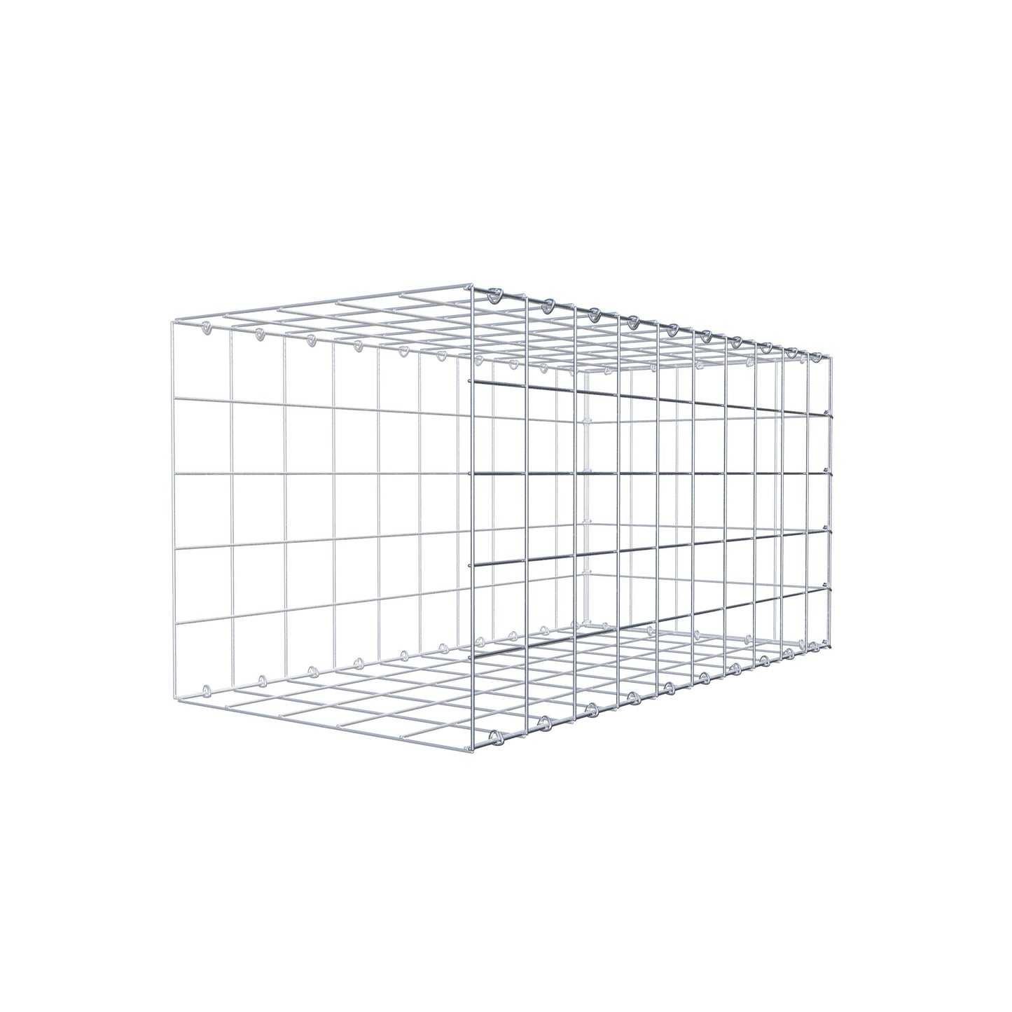 Pila adicional tipo 2 100 cm x 50 cm x 50 cm (L x A x P), malla 10 cm x 10 cm, anillo en C
