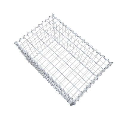 Gabione 80 cm x 50 cm x 50 cm (L x H x T), Maschenweite 5 cm x 10 cm, Spirale