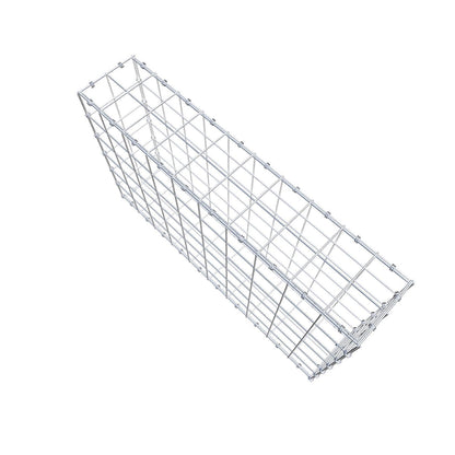 Gabion 100 cm x 60 cm x 20 cm (L x H x D), mesh size 10 x 10 cm, spiral ring